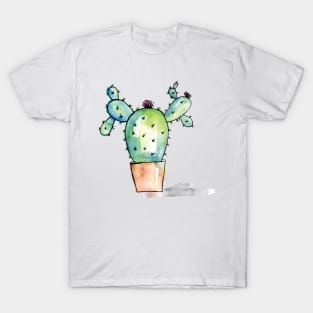 Watercolor Cactus T-Shirt